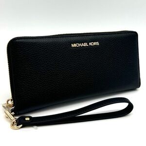Michael Kors Large Continental Wallet Black/Gold